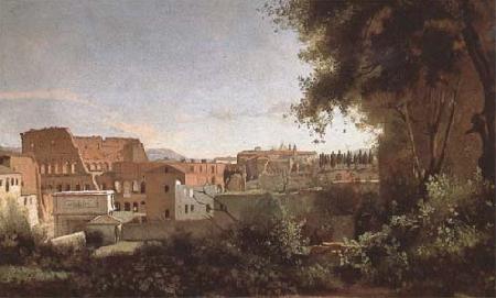 Jean Baptiste Camille  Corot View of the Colosseum from the Farnese Gardens (mk09) China oil painting art